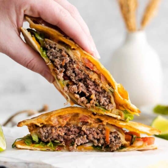 Copycat Applebee’s Quesadilla Burger