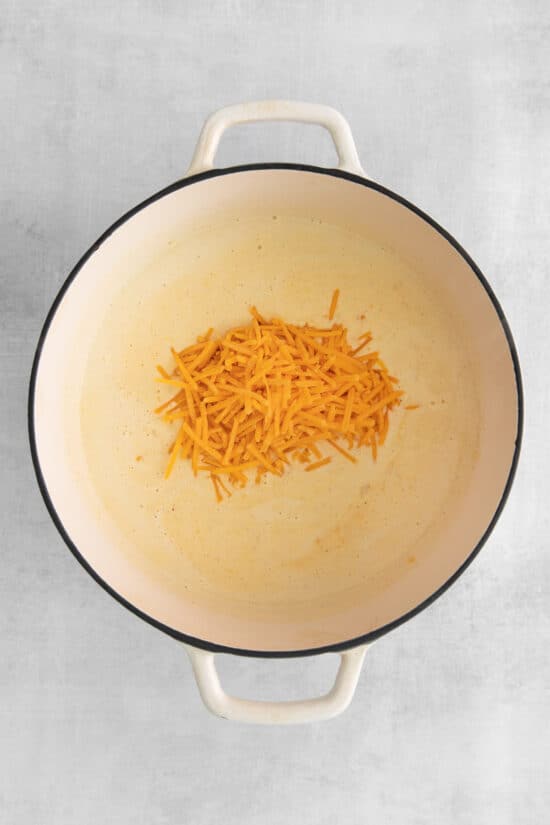 Cheddar Cheese Soup - The Cheese Knees