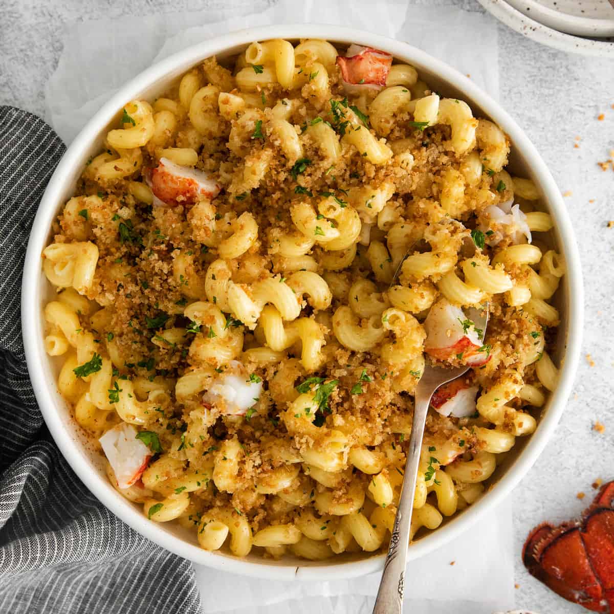 Homemade Lobster Mac And Cheese - The Cheese Knees