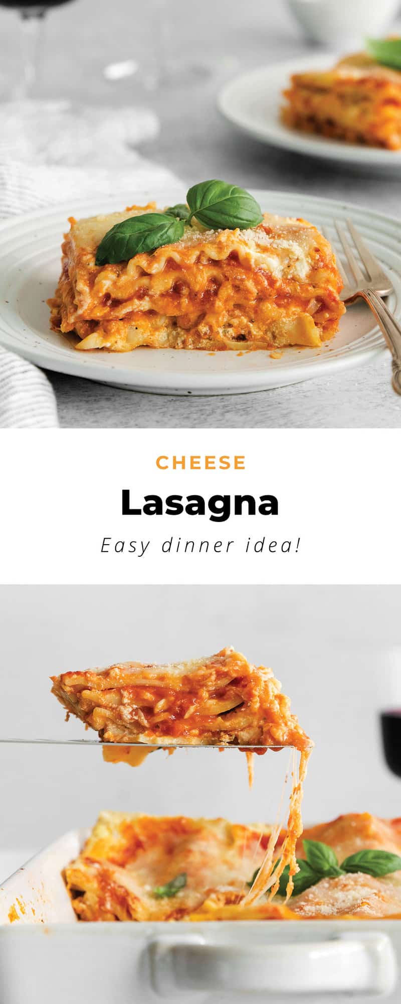 Easy Cheese Lasagna Recipe The Cheese Knees