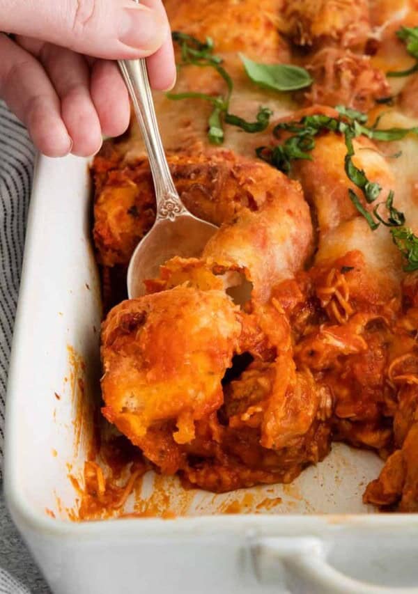 Meatball Marinara Bubble Bake