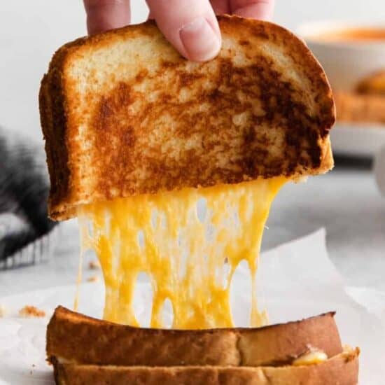 Grilled cheese with mayo.