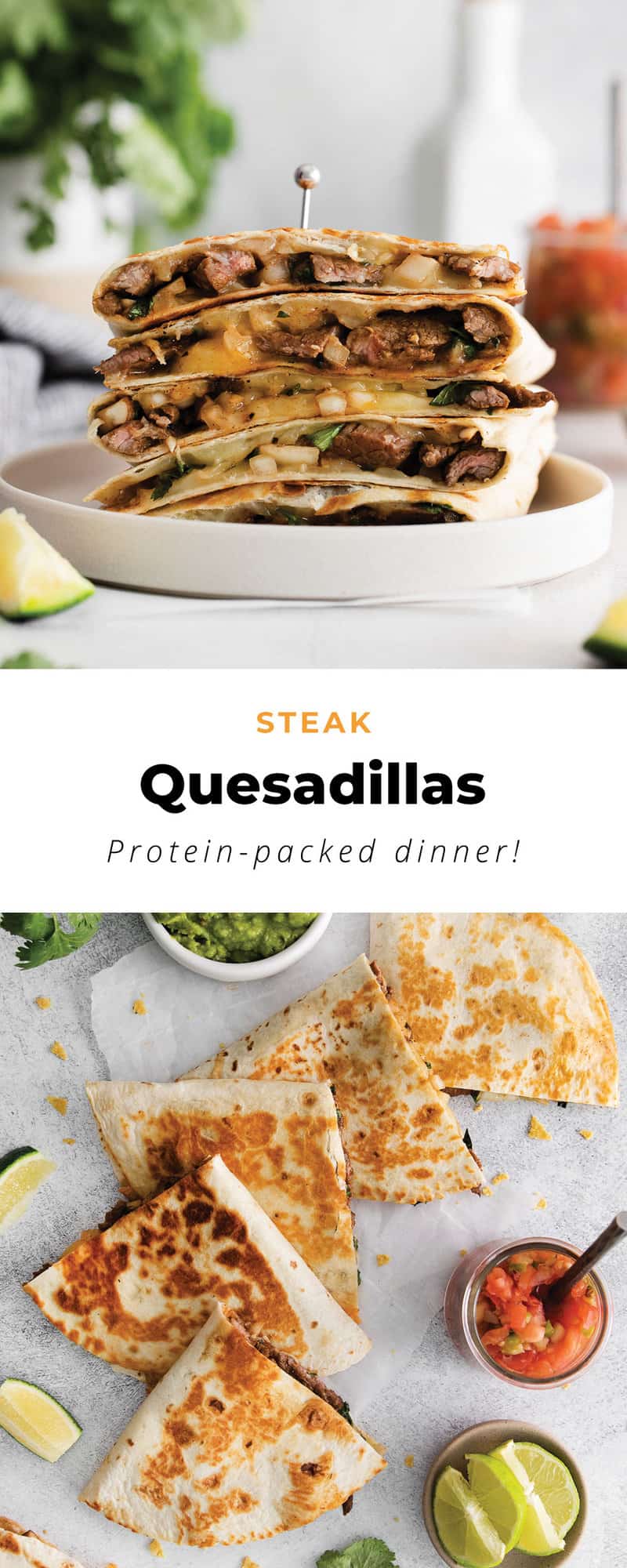Ultimate Steak Quesadilla - The Cheese Knees
