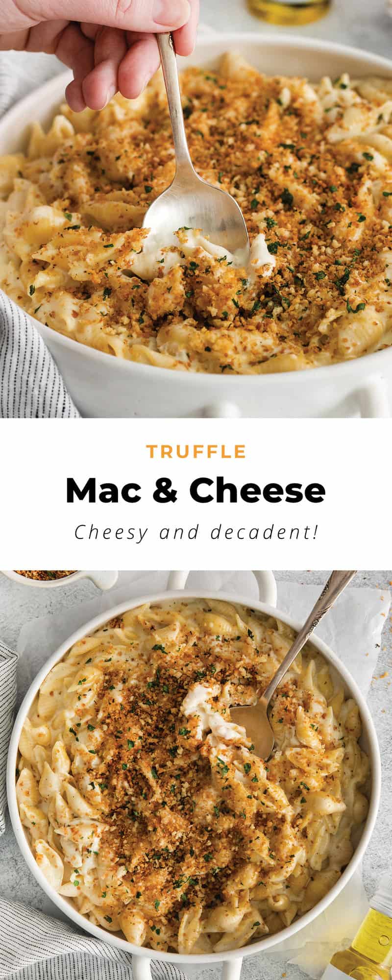 Creamy Truffle Mac and Cheese The Cheese Knees