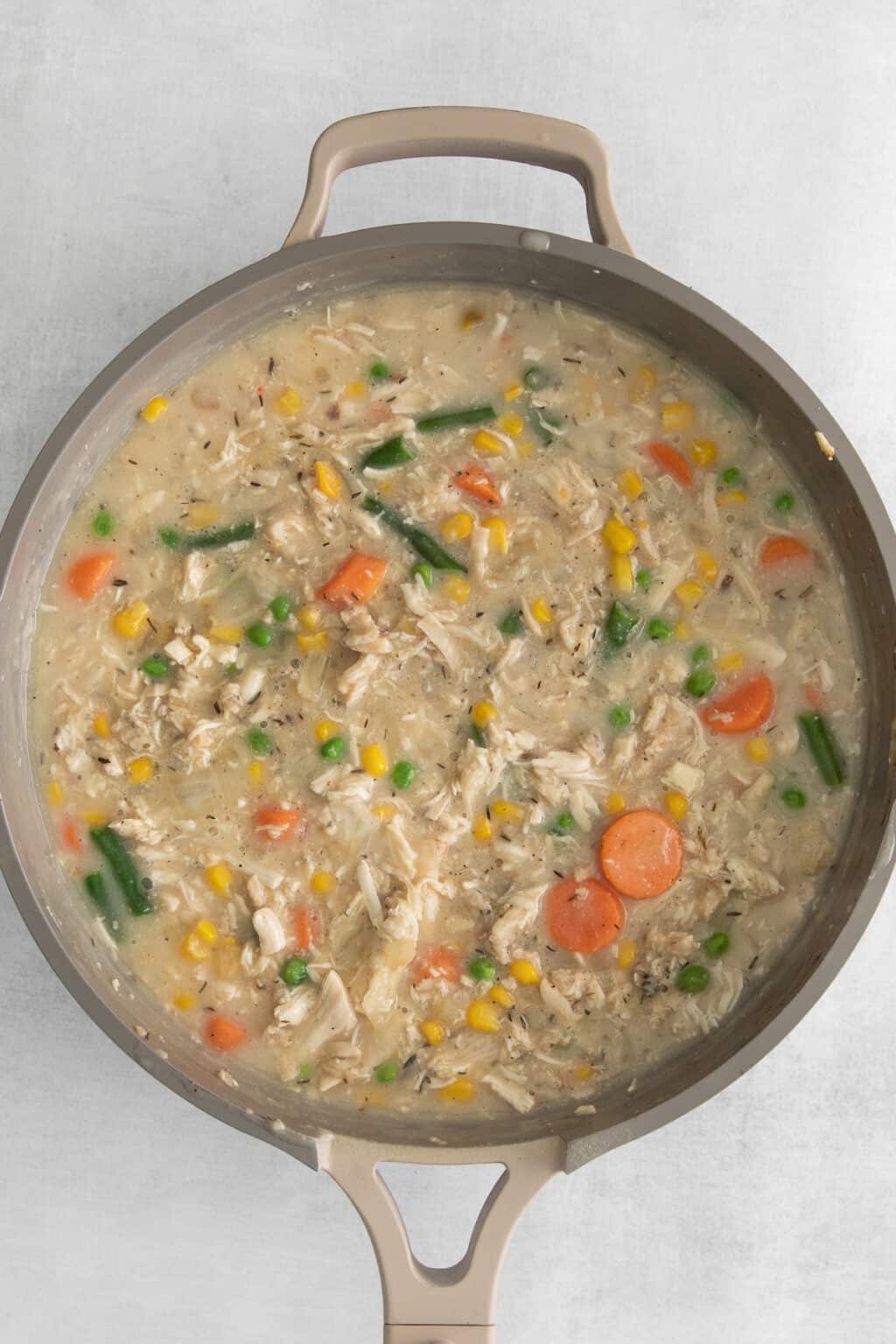 Chicken Pot Pie With Biscuits The Cheese Knees Chicken Pot Pie With Biscuits The Cheese Knees