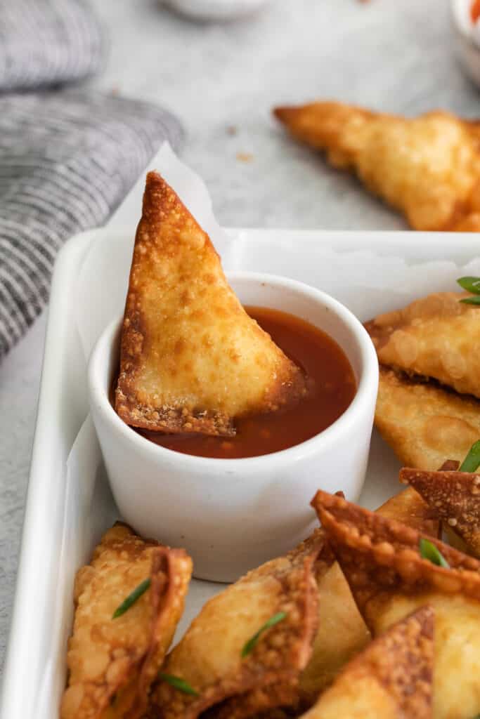 Cream Cheese & Crab Rangoon - The Cheese Knees