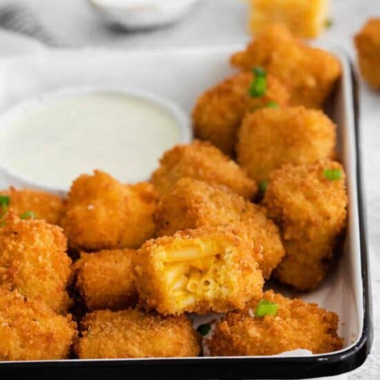 Fried Mac and Cheese Bites