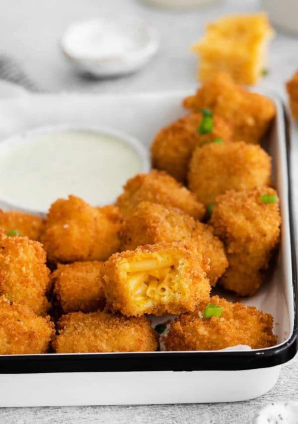 Fried Mac and Cheese Bites
