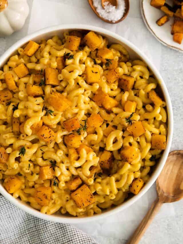 Pumpkin Mac And Cheese - Cheese Knees