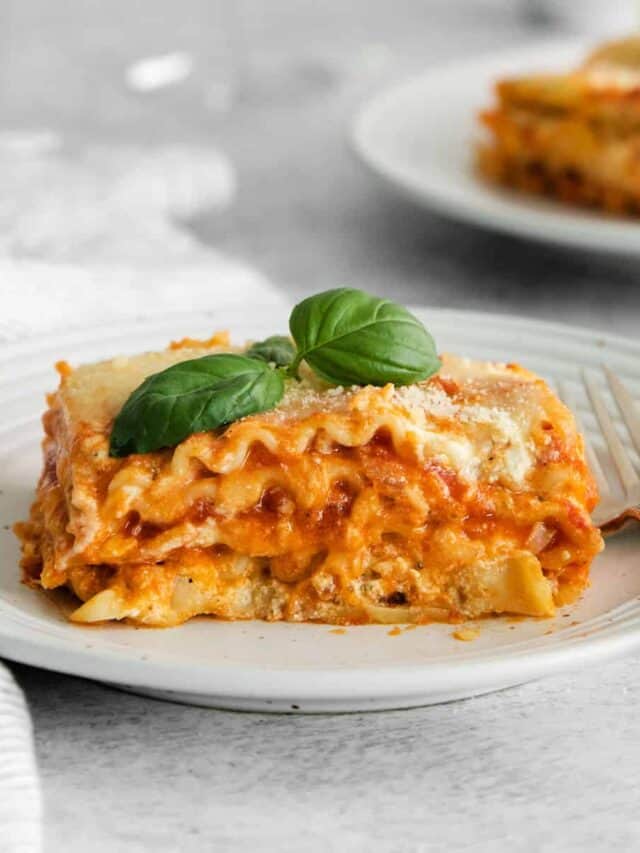 Easy Cheese Lasagna - Cheese Knees