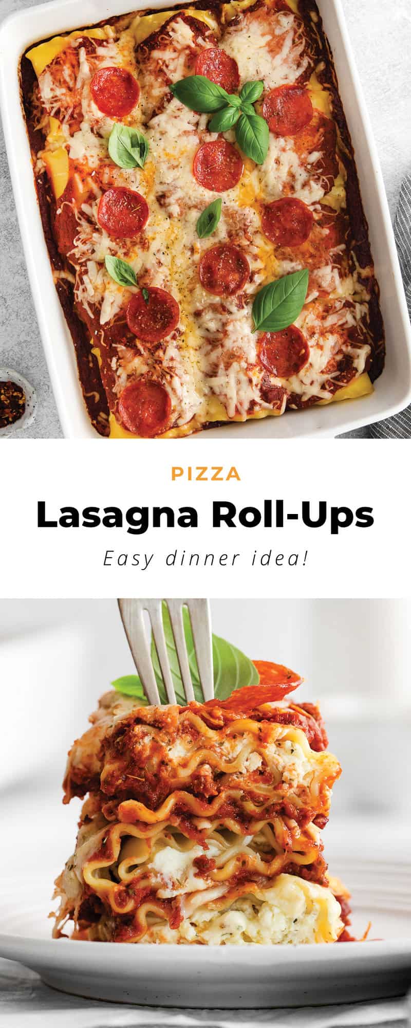 Pizza Lasagna Roll Ups - The Cheese Knees