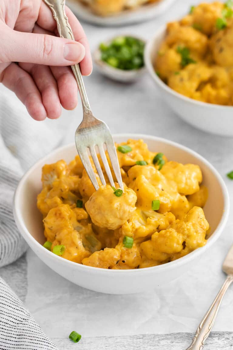 Cauliflower Mac and Cheese - The Cheese Knees