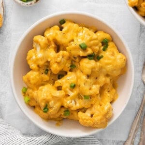 Cauliflower mac and cheese.