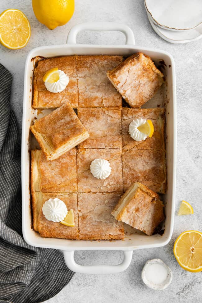 Lemon Cream Cheese Bars The Cheese Knees