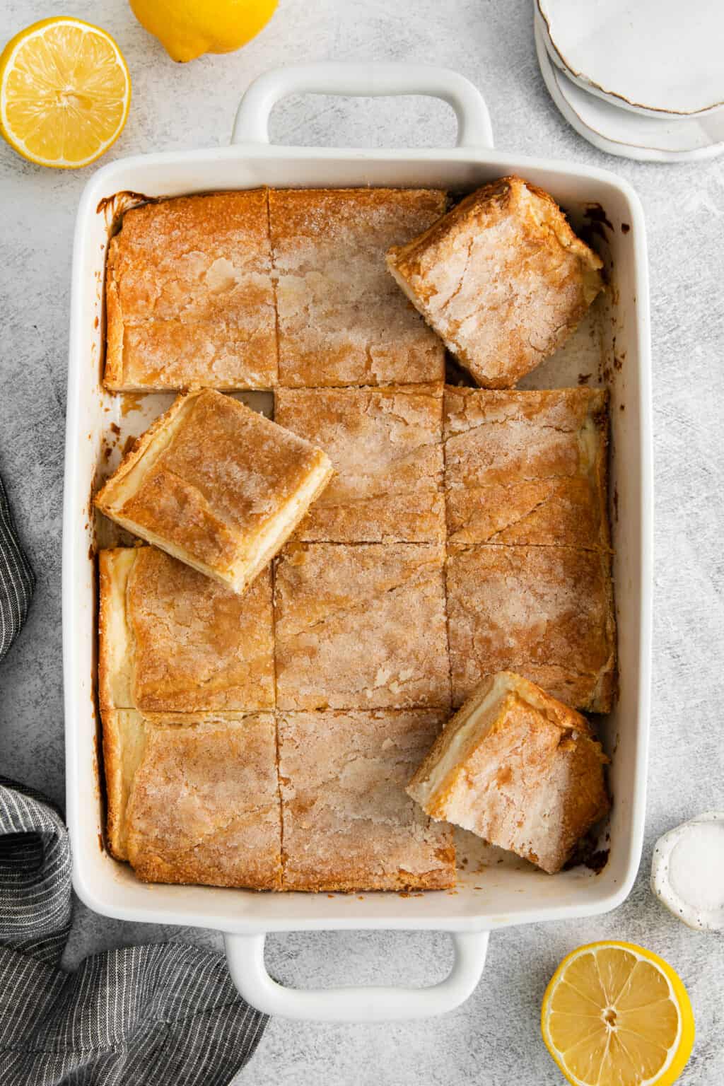 Lemon Cream Cheese Bars The Cheese Knees