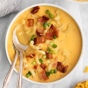 Mac and cheese soup.