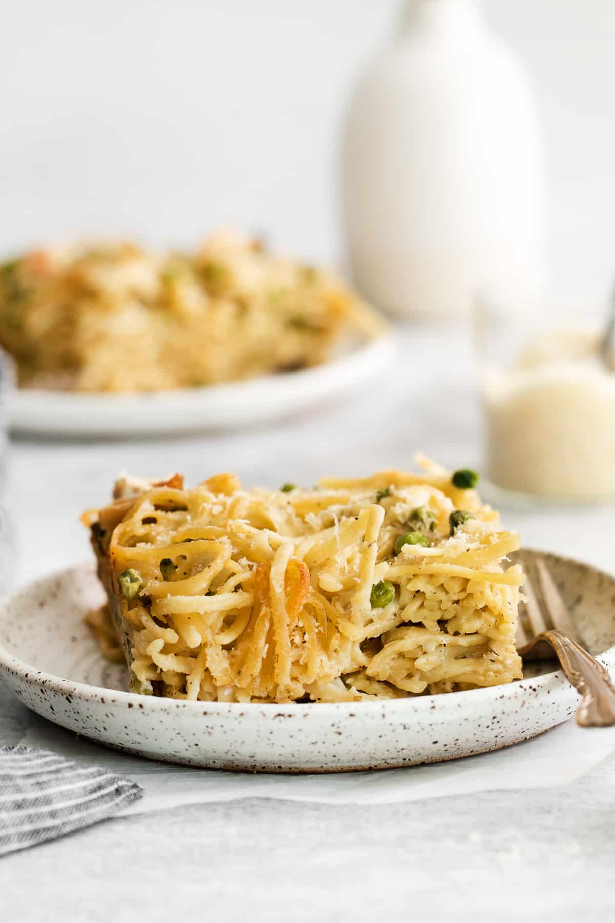 tetrazzini on plate.