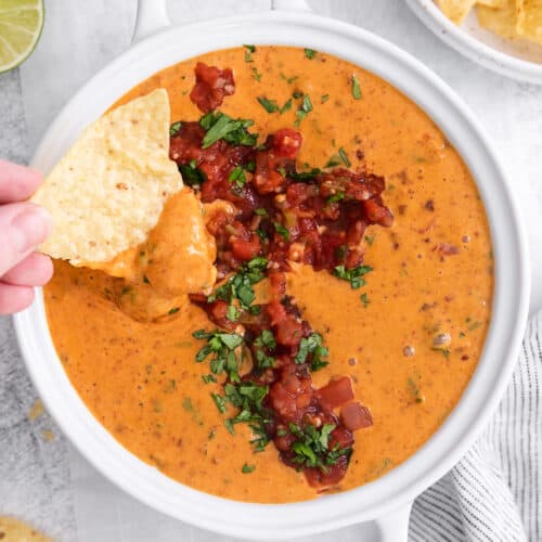 Ultimate Velveeta Cheese Dip Cheese Knees