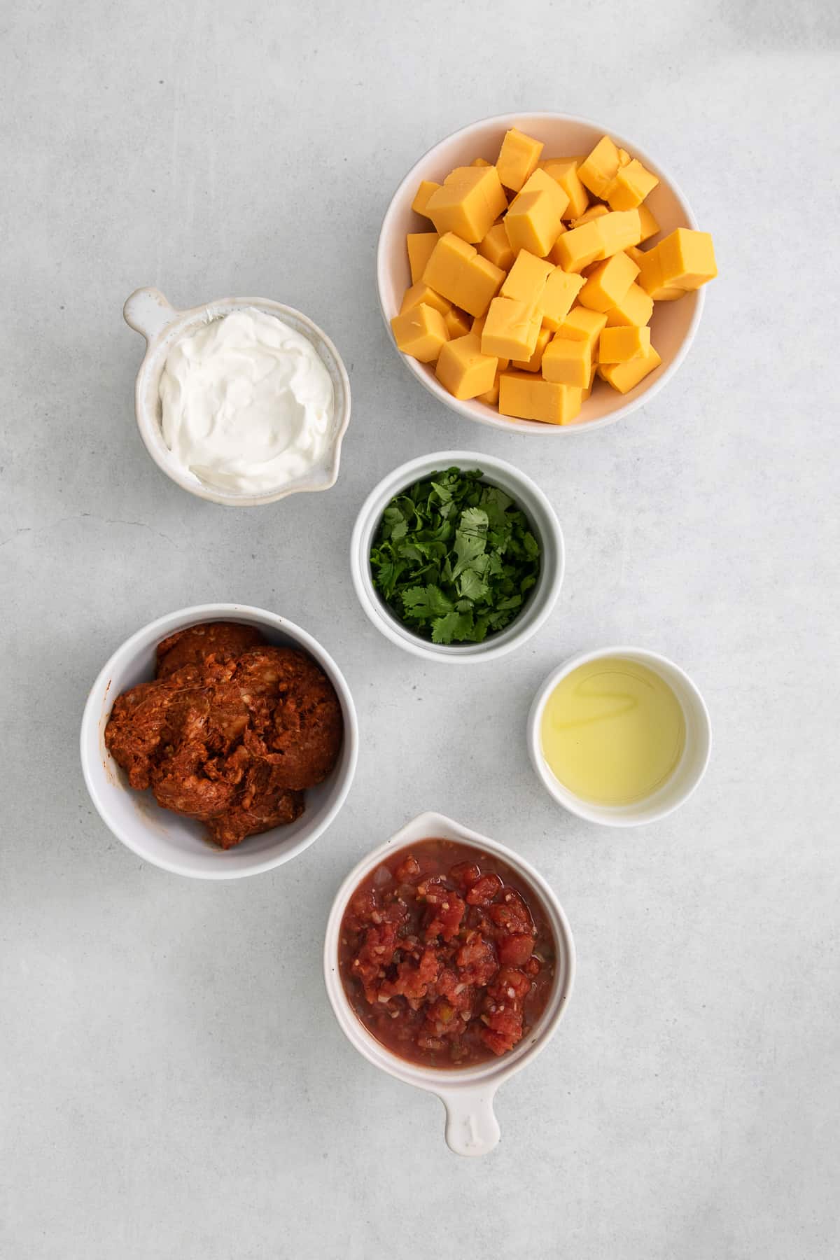 ingredients on counter.