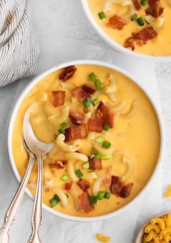 Mac and cheese soup.