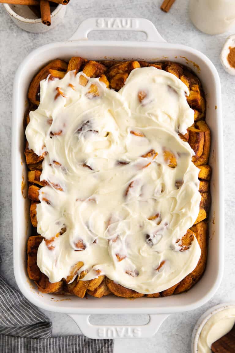 Cinnamon Roll Casserole The Cheese Knees
