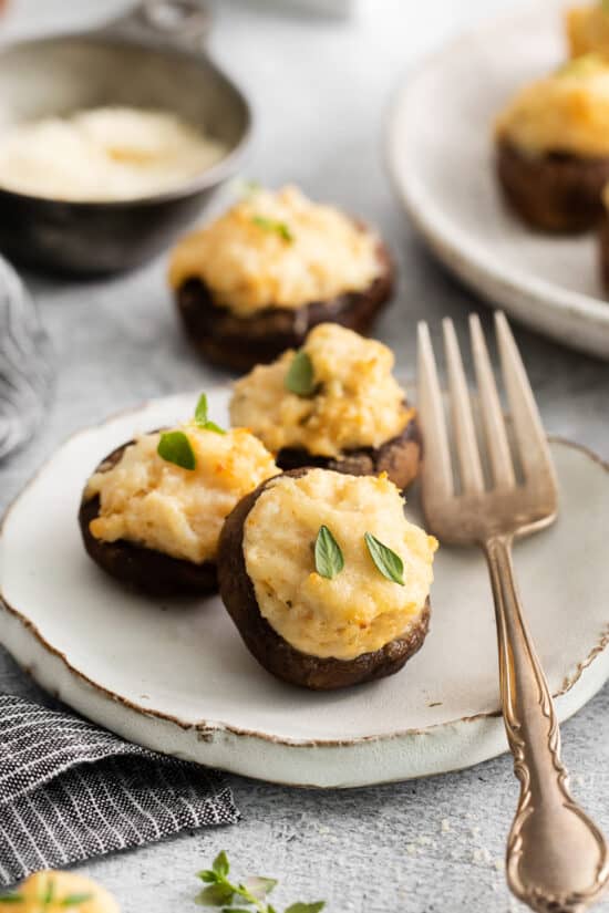 Crabbed Stuffed Mushrooms The Cheese Knees