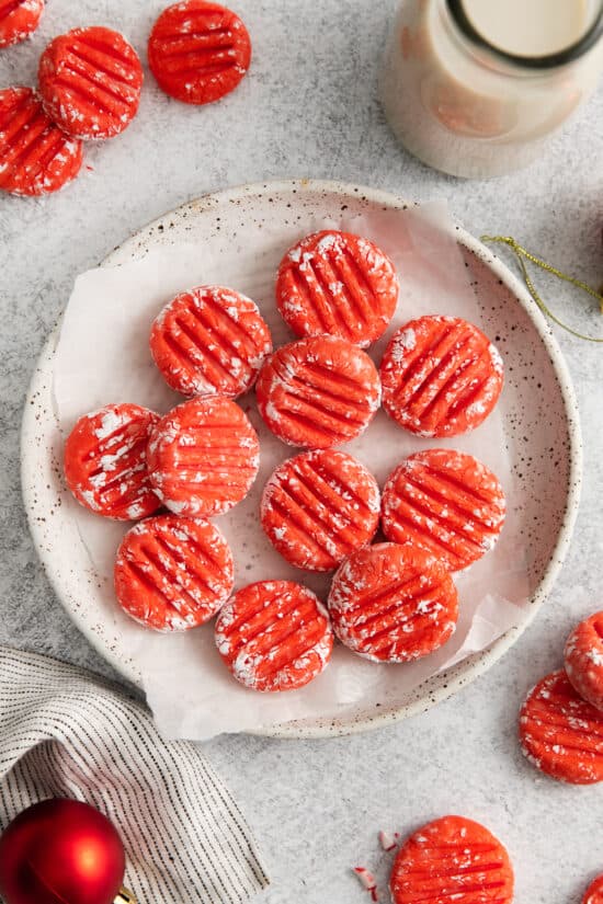 Holiday Cream Cheese Mints The Cheese Knees