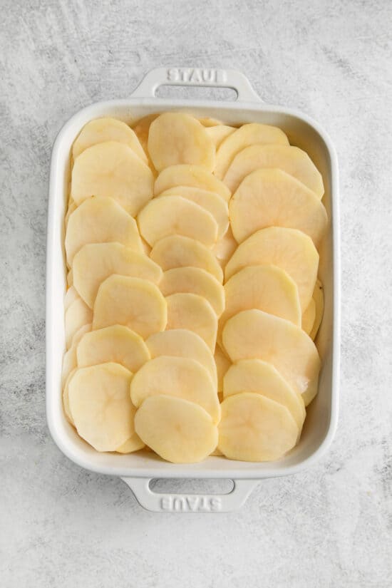 Cheesy Scalloped Potatoes - The Cheese Knees