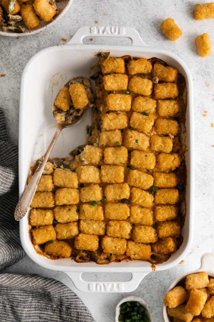 Tater Tot Hot Dish The Cheese Knees