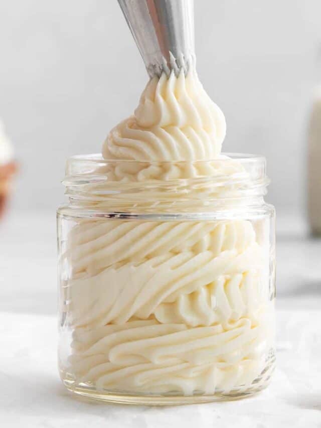 Cream Cheese Buttercream Frosting Cheese Knees 🧀