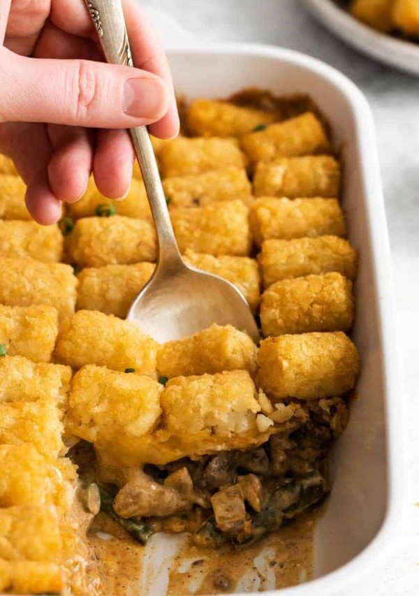 Tater tot hot dish.