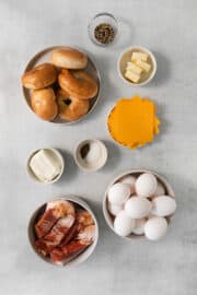 Bagel Breakfast Sandwich - The Cheese Knees