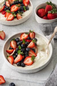 Cottage Cheese With Fruit Breakfast Bowls - The Cheese Knees