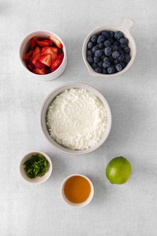 Cottage Cheese with Fruit Breakfast Bowls The Cheese Knees