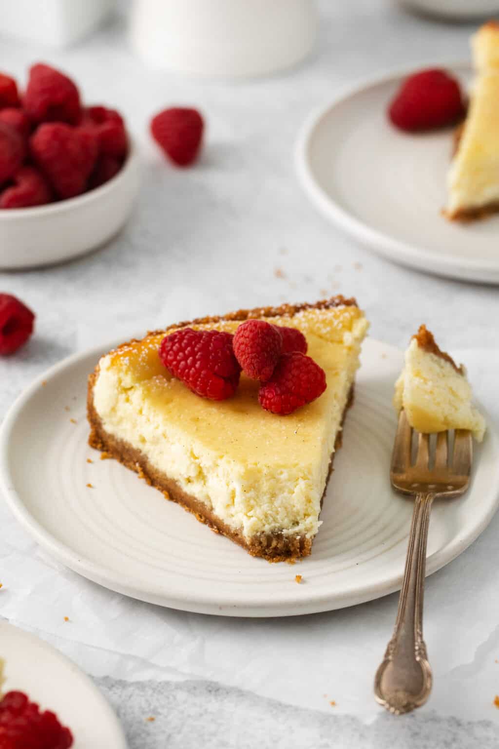 Decadent Ricotta Cheesecake - The Cheese Knees