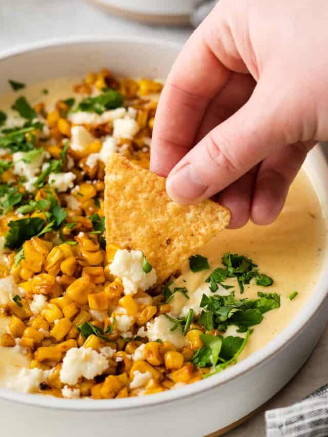 Elote Queso Recipe Cheese Knees