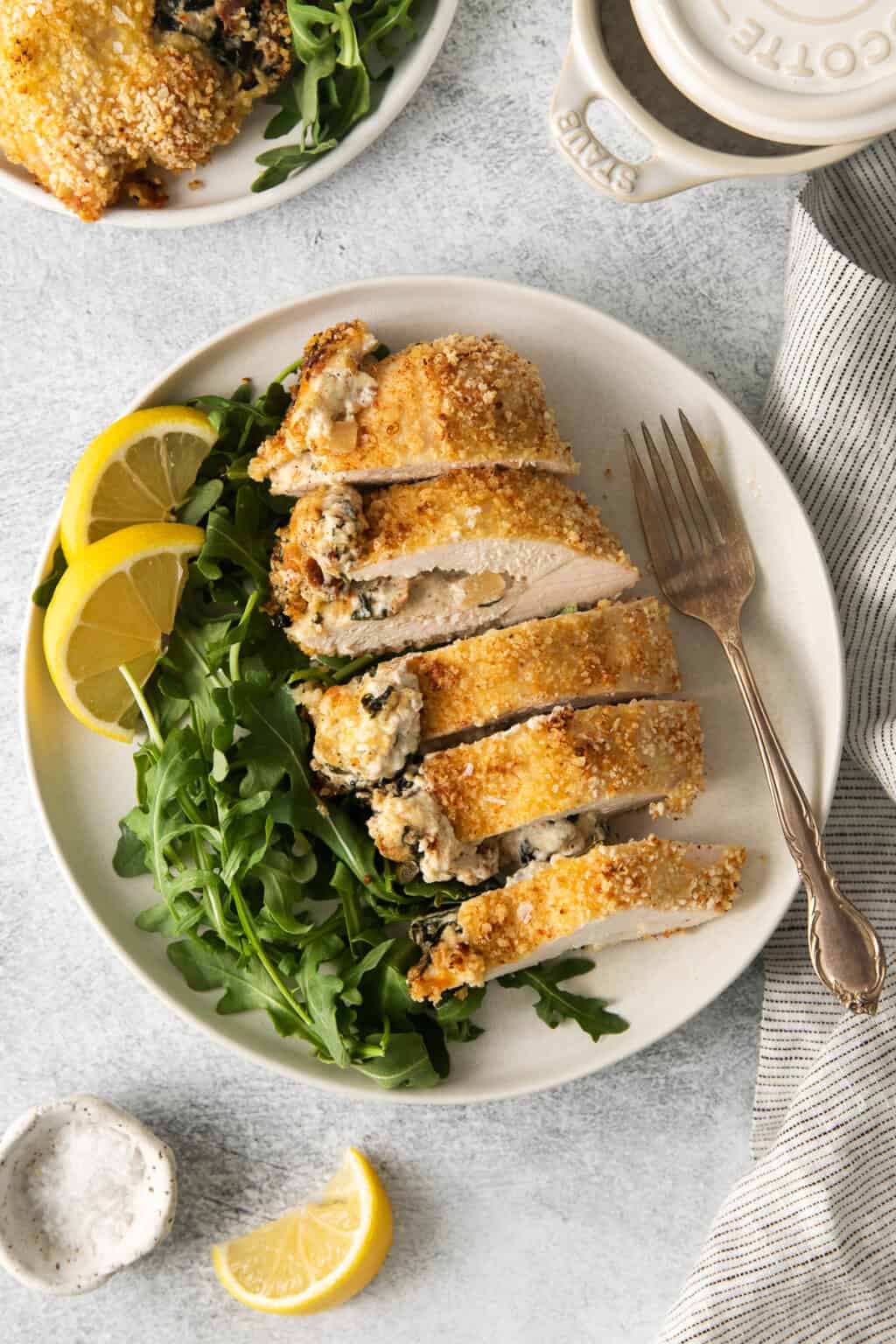 Cream Cheese Stuffed Chicken Breast - The Cheese Knees