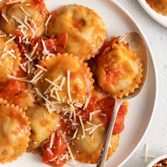 Mushroom Ravioli