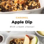 canadian apple dip with cream cheese.