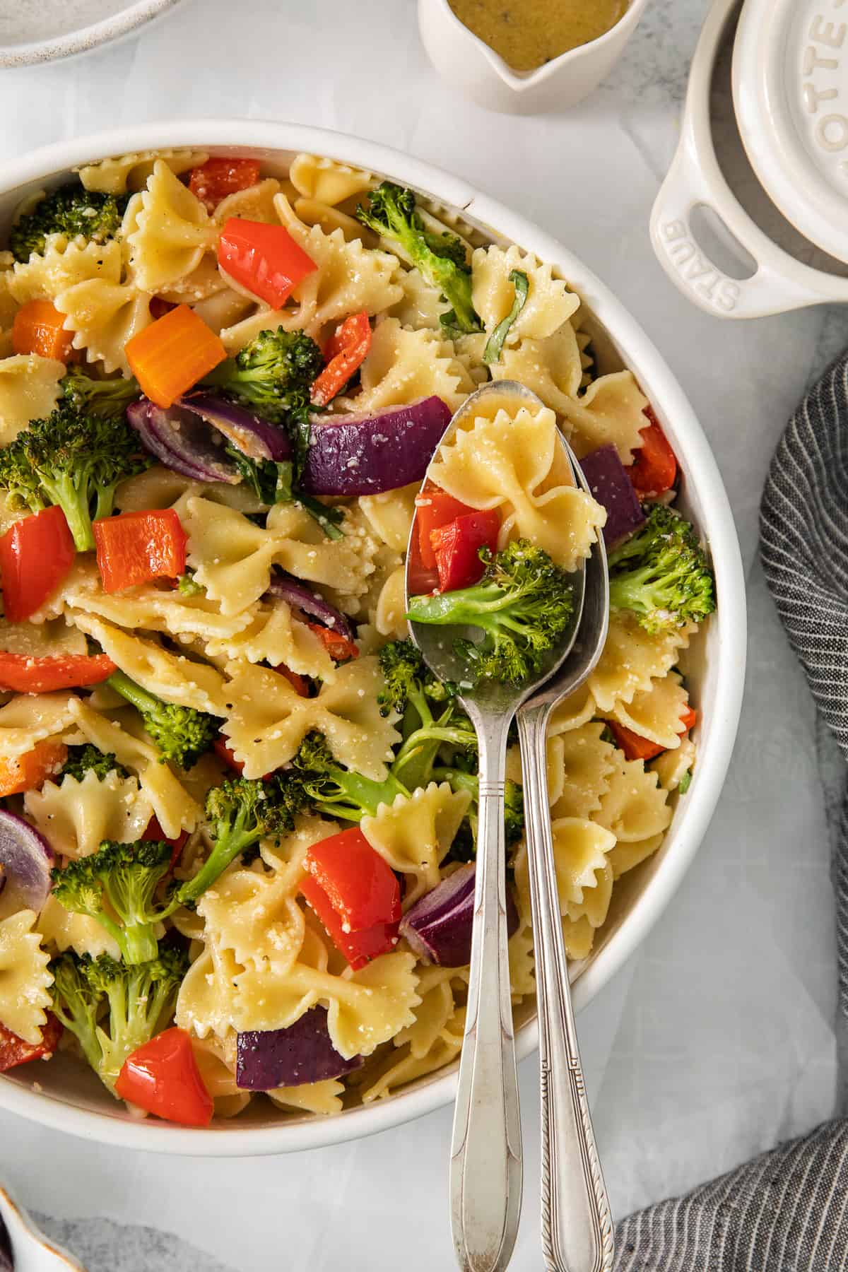 Bow Tie Pasta Salad The Cheese Knees