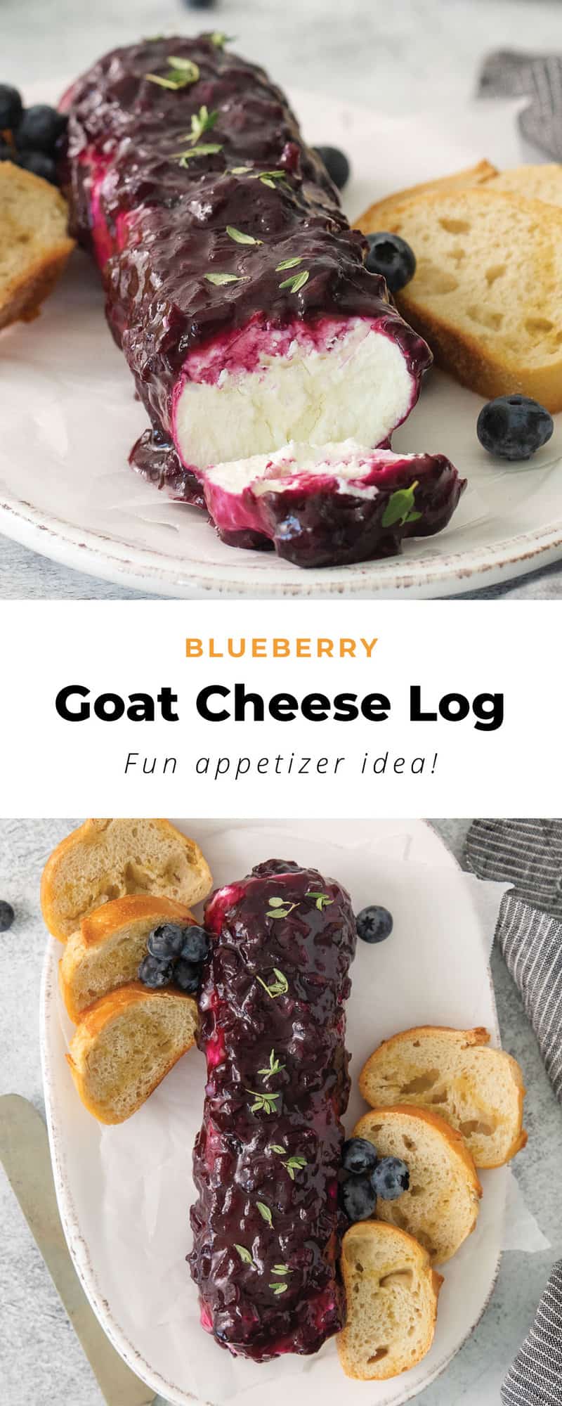 Blueberry Goat Cheese Appetizer The Cheese Knees