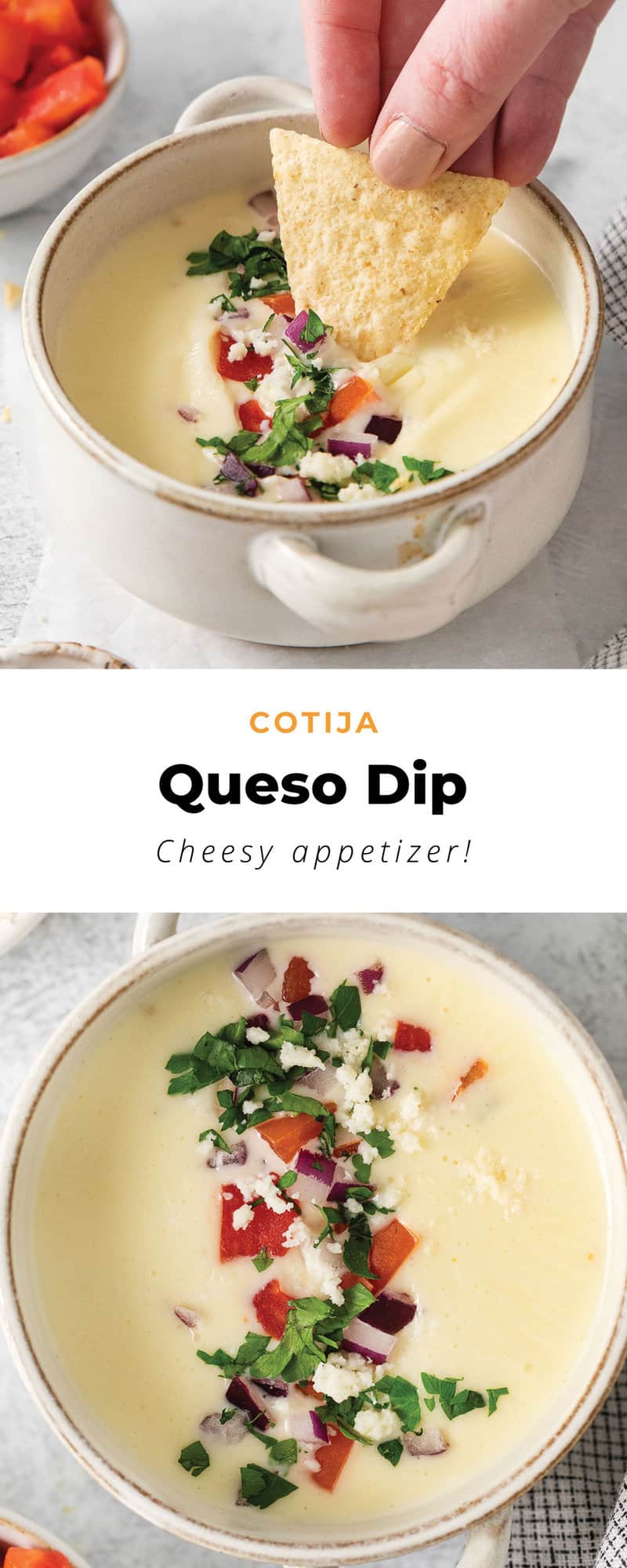 Easy Cotija Queso Dip The Cheese Knees