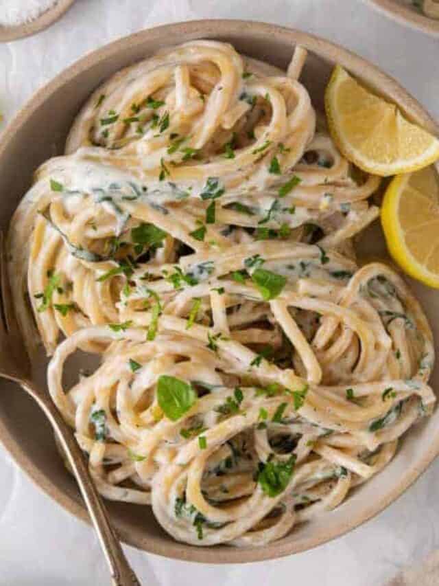 Lemon Ricotta Pasta Cheese Knees