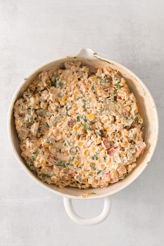 Corn Dip with Cream Cheese - The Cheese Knees