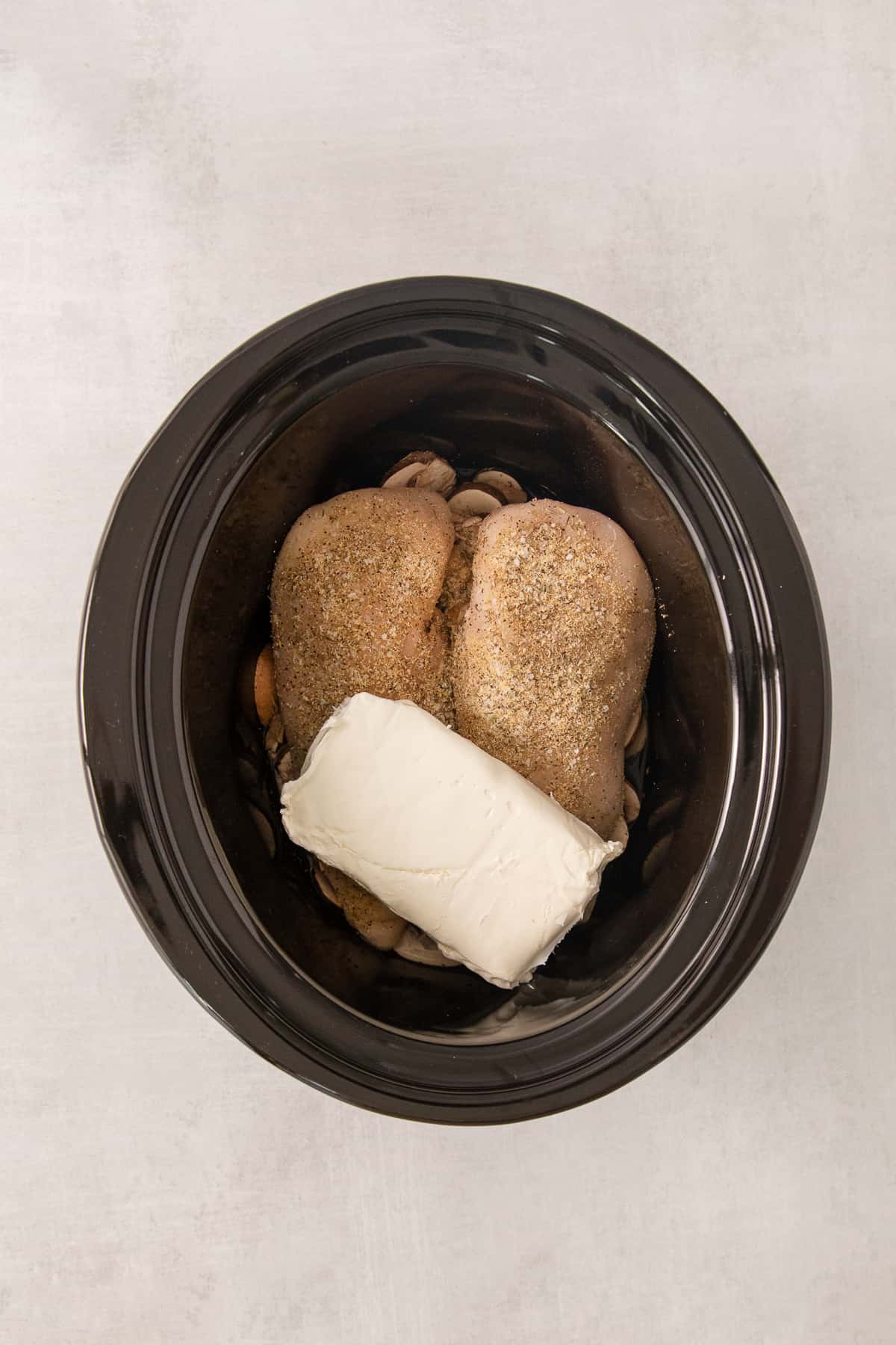 Slow Cooker Cream Cheese Chicken The Cheese Knees   Crockpot Cream Cheese Chicken 12 