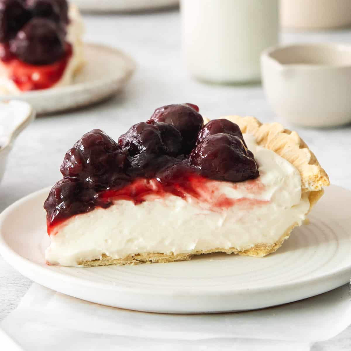 Cherry Cream Cheese Pie - The Cheese Knees
