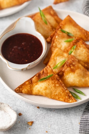 Cream Cheese Rangoon - The Cheese Knees