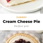 Cherry cream cheese pie recipe.