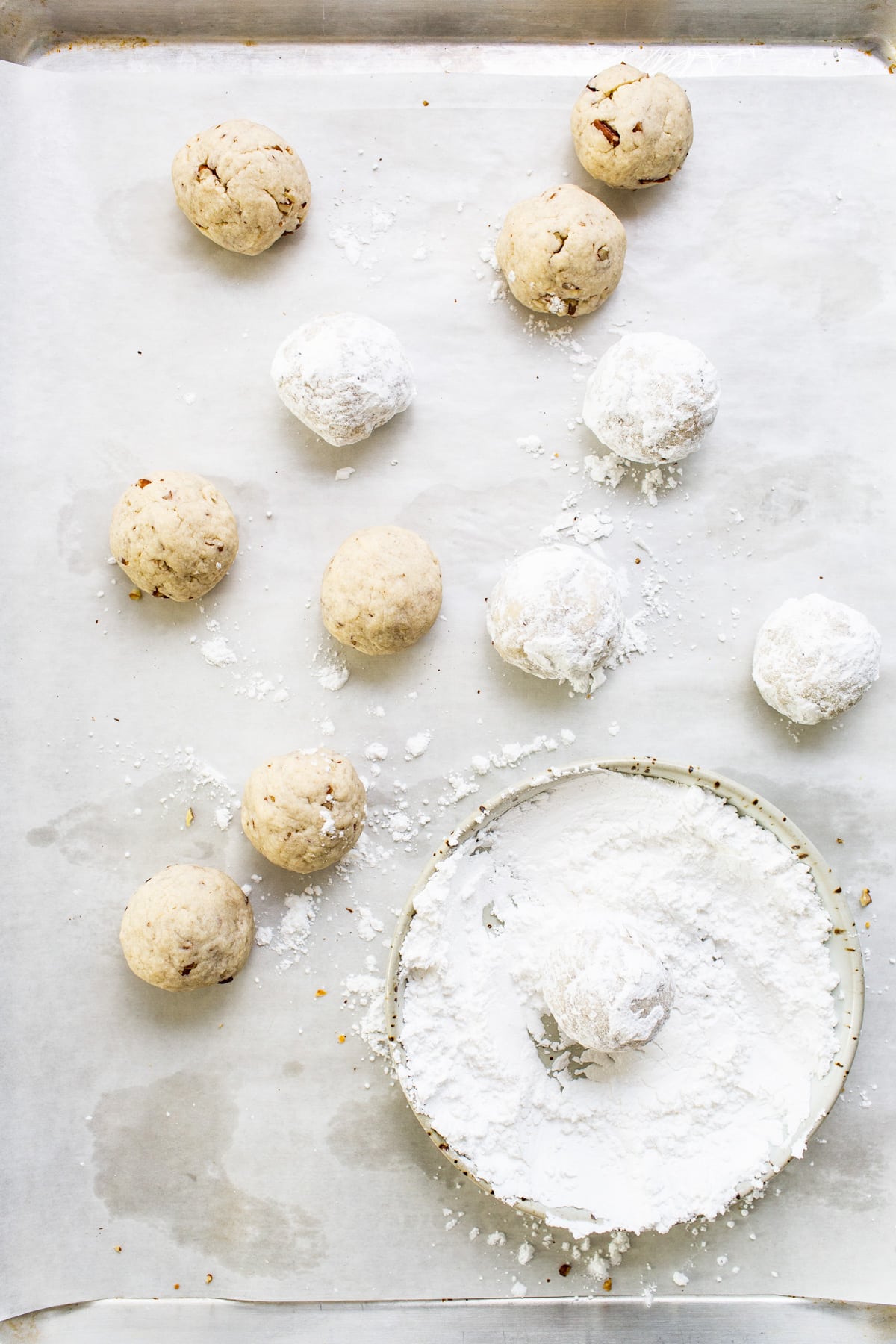 Snow Ball Cookies - The Cheese Knees