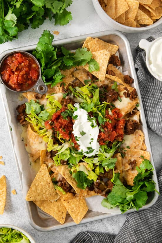 Easy Air Fryer Nachos - The Cheese Knees